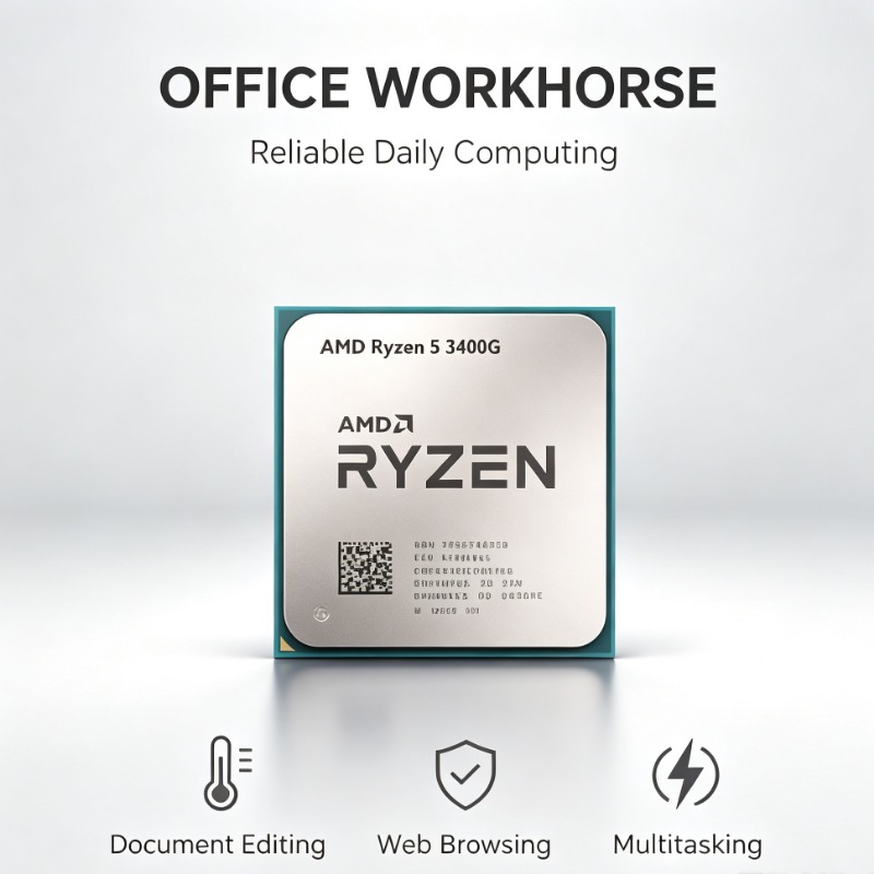 Amd Cpu Ryzen 5 - Kullanılmış Ryzen 5 3400G AM4 CPU