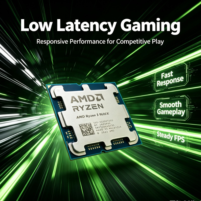 Amd Cpu Ryzen 5 - 4nm Proses Oyun Bilgisayarı İşlemcisi Ryzen