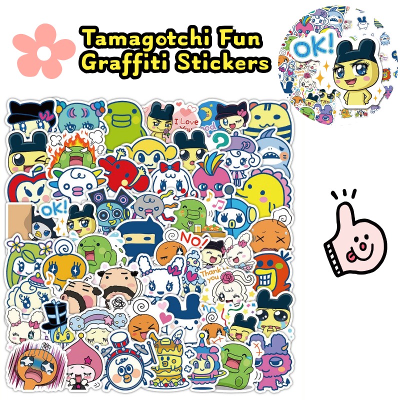 Accessories Laptop - Japon Tamagotchi Çıkartmaları Elektronik Evcil Hayvan