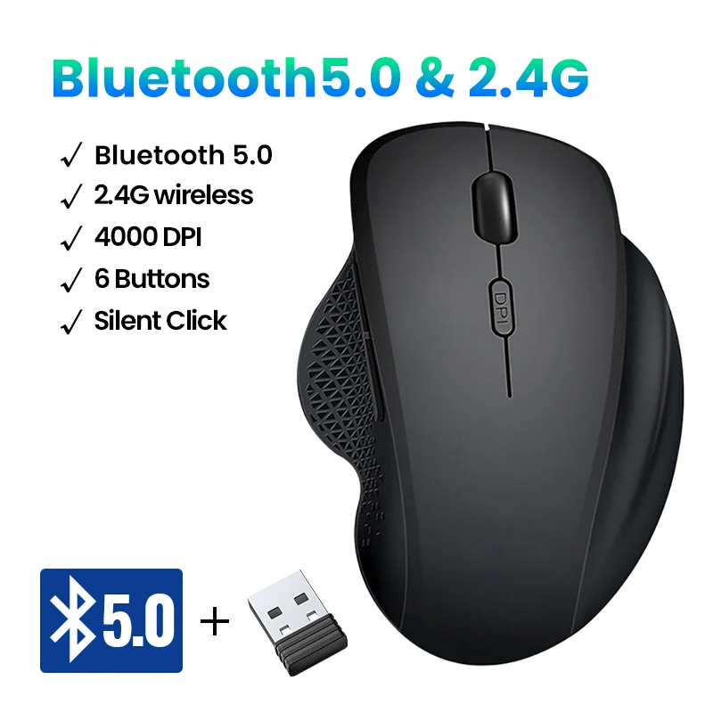 Laptop Electronics Accessories - Kablosuz Fare Şarj Edilebilir Bluetooth Fare