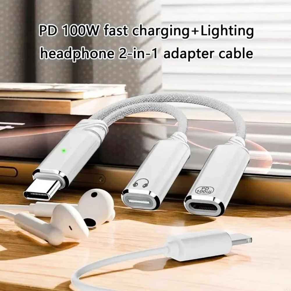 USB C Splitter 2 in 1 Kulaklık - Laptop Accessories Macbook incelemesi ve fiyatı