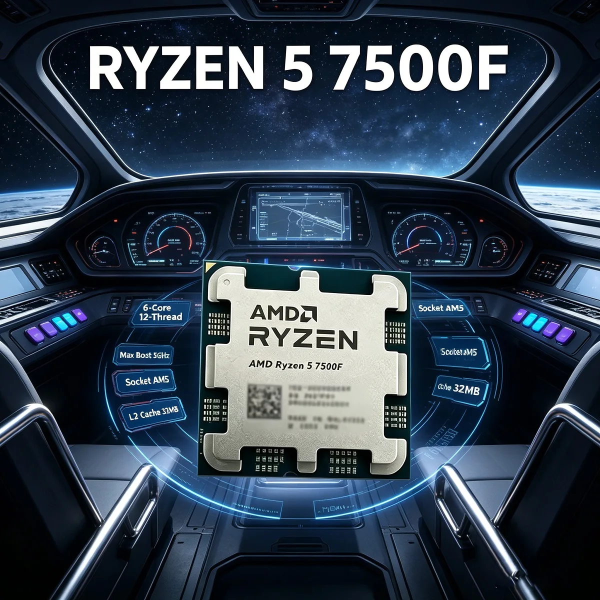 AMD Ryzen 5 7500F 6 Çekirdekli - Amd Cpu Ryzen 5 incelemesi ve fiyatı