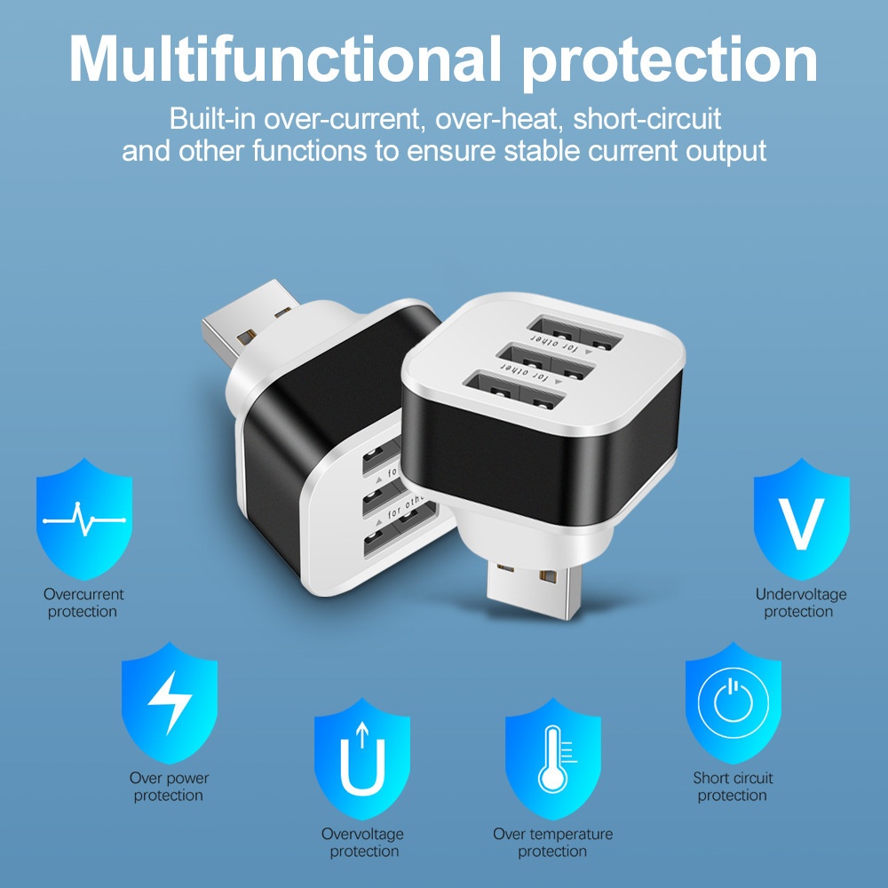 3 Port USB Yuvaları Adaptörü U - Laptop Electronics Accessories incelemesi ve fiyatı