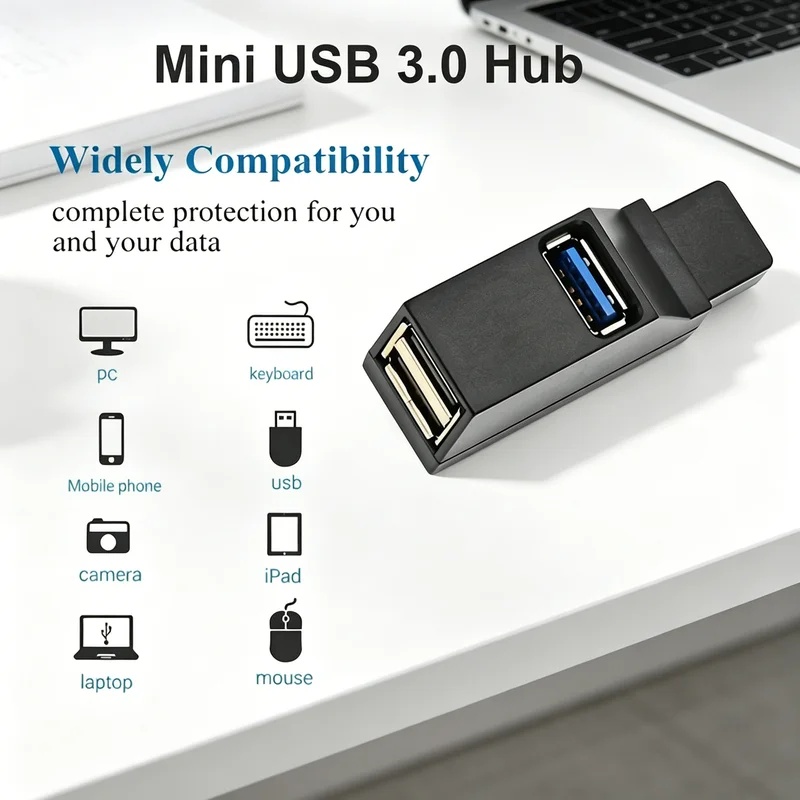 USB 3.0 2.0 Döndürülebilir 3 B - Laptop Accessories Macbook incelemesi ve fiyatı