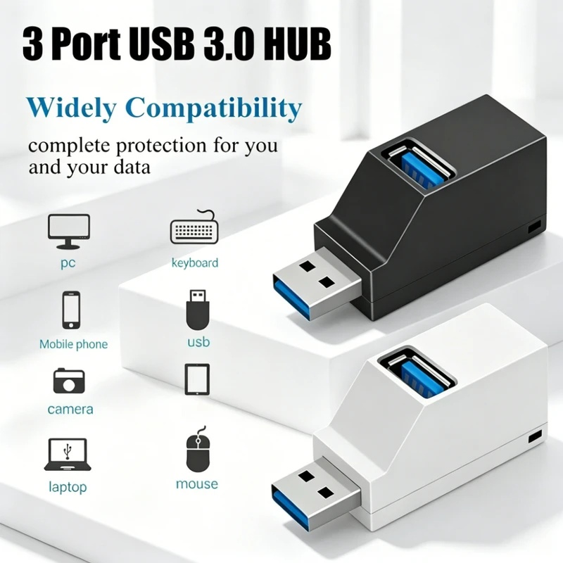 USB 3.0 2.0 Döndürülebilir 3 B - Laptop Accessories Macbook incelemesi ve fiyatı
