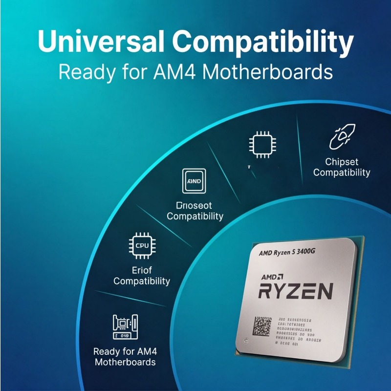 Kullanılmış Ryzen 5 3400G AM4  - Amd Cpu Ryzen 5 incelemesi ve fiyatı