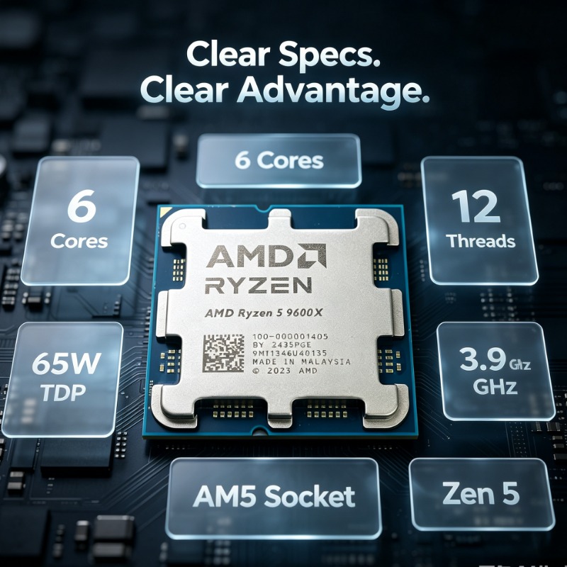4nm Proses Oyun Bilgisayarı İş - Amd Cpu Ryzen 5 incelemesi ve fiyatı