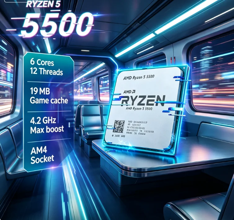 AMD Ryzen 5 5500 Giriş Seviyes - Amd Cpu Ryzen 5 incelemesi ve fiyatı