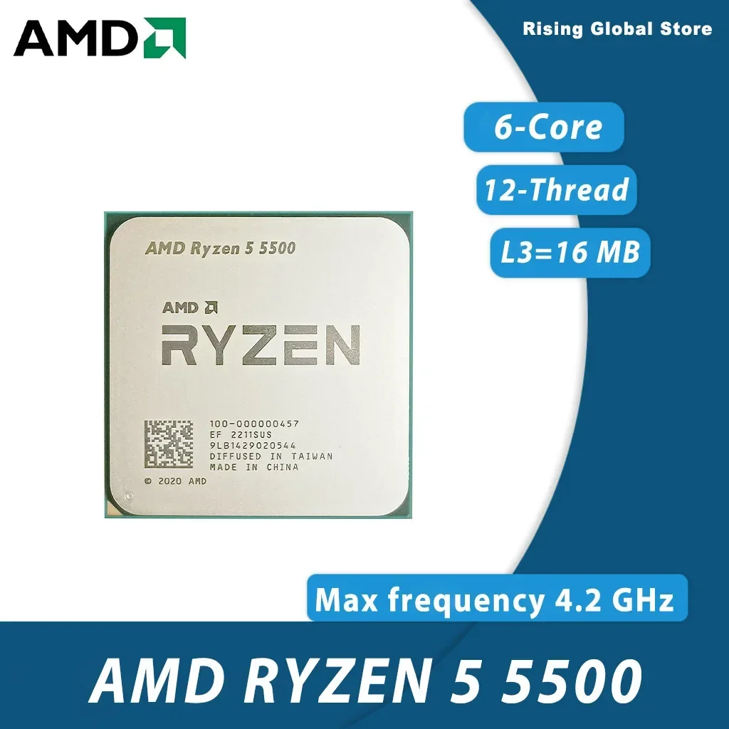 AMD Ryzen 5 5500 Giriş Seviyes - Amd Cpu Ryzen 5 incelemesi ve fiyatı