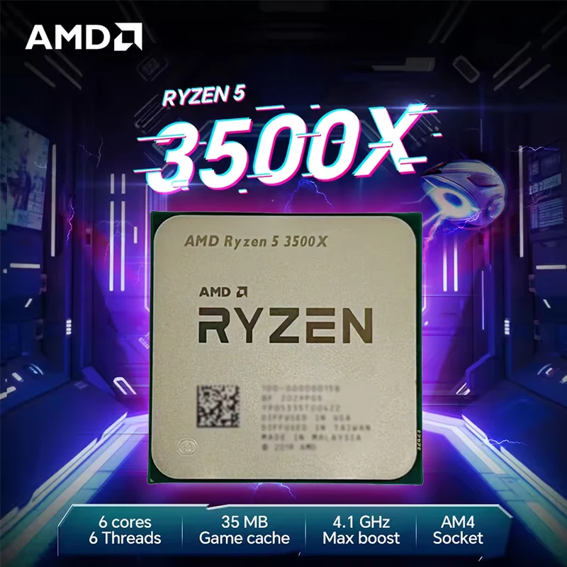 AMD Ryzen 5 R5 3500X 3.6GHz 6  - Amd Cpu Ryzen 5 incelemesi ve fiyatı