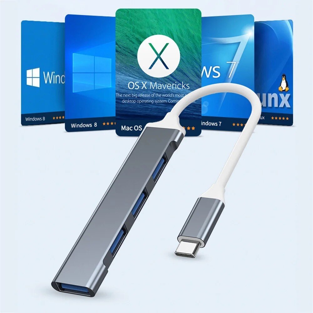 USB 3.0 Hub 4 Port USB Hub Yük - Laptop Accessories Macbook incelemesi ve fiyatı