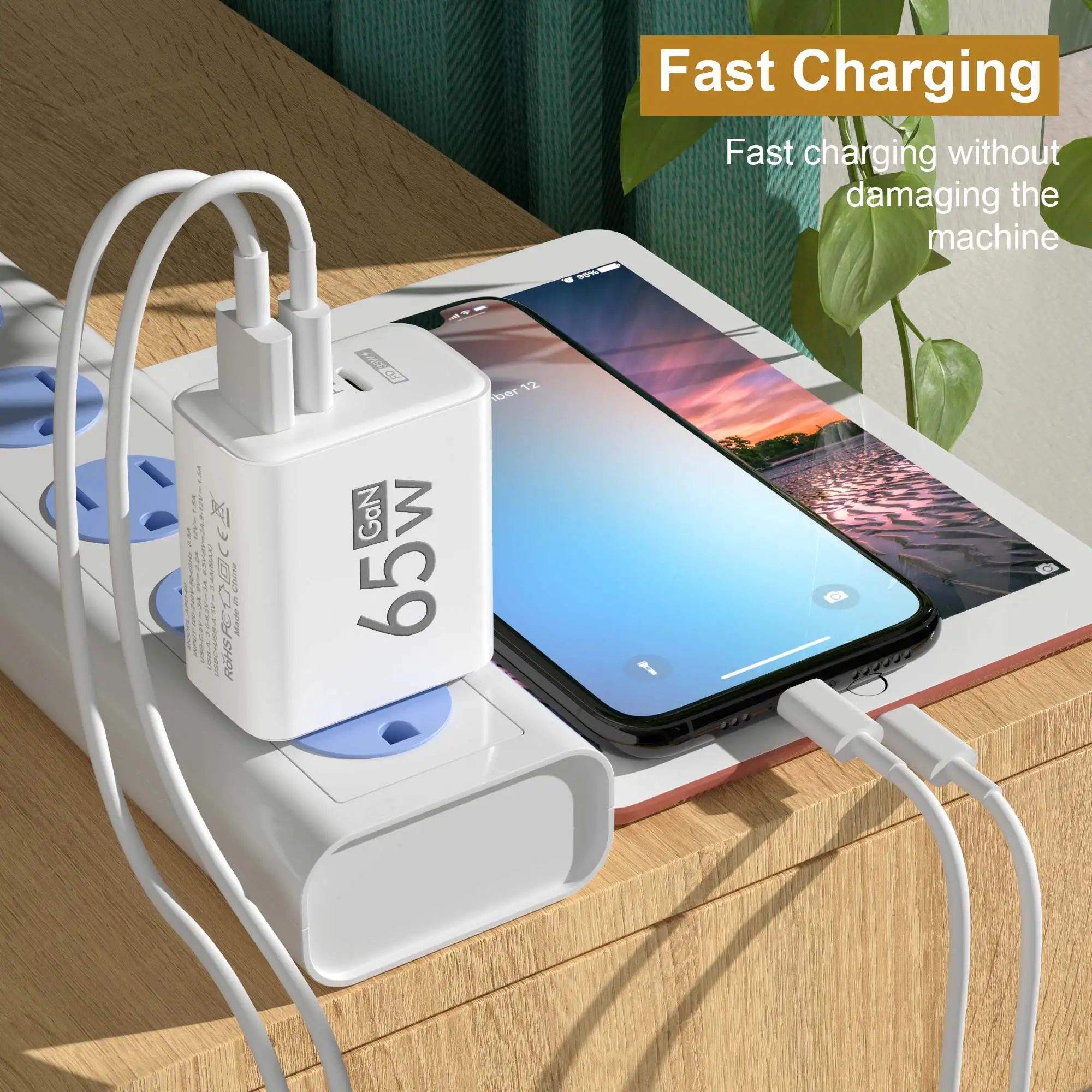 Katlanabilir 65W GaN 3 Bağlant - Laptop Accessories Macbook incelemesi ve fiyatı